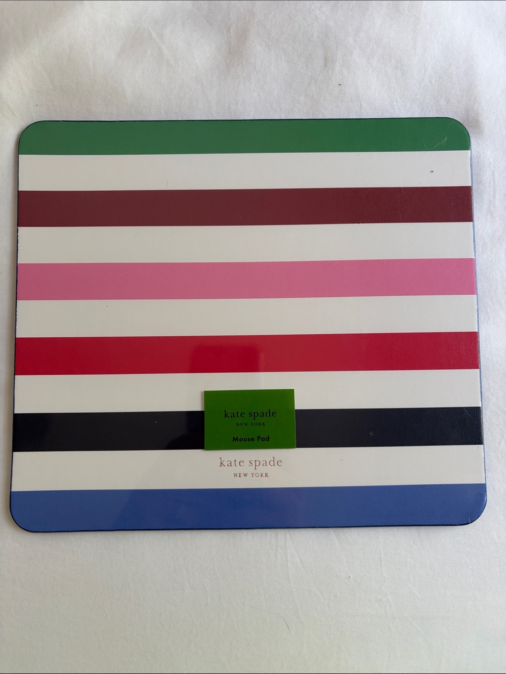 ❤️KATE SPADE❤️New York Multicolored Striped Mousepad